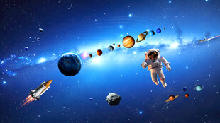 宇宙星球宇航员