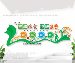 食堂标语文化墙