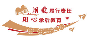 师德师风教师文化墙 