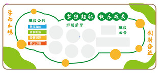 学习园地学校公告栏教育宣传栏
