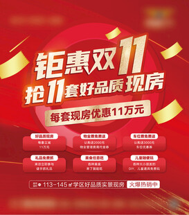 双11钜惠抢品质现房