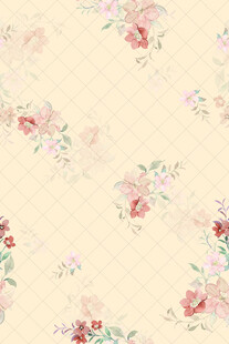 淡雅花卉图案背景