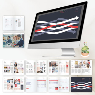 图书画册indesign模板