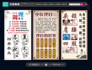 传统中医养生知识海报