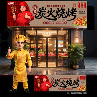 烧烤门头