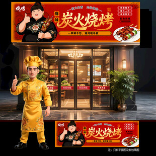 烧烤门头