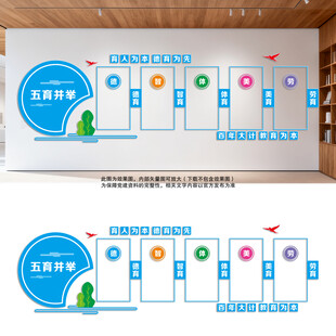 德智体美劳文化墙