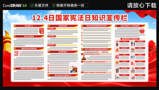 国家宪法日展板