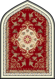 精美传统拱形花纹地毯