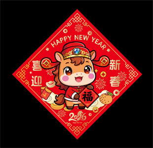 2026马年福字