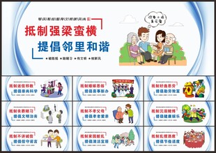 乡风文明文化墙