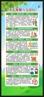 养生保健知识展架