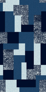 蓝白几何拼接图案背景