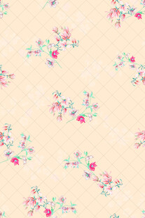 花卉图案的淡雅背景图