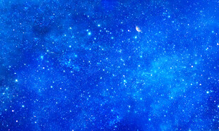 蓝色星空天花软膜