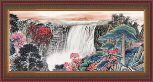 巨幅山水画 