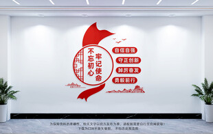 竖版不忘初心牢记使命