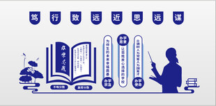 教师讲台授课与书籍场景