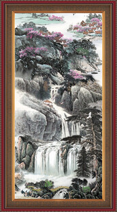 巨型山水画 
