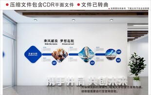 现代企业文化墙