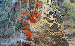 彩色网纹大理石石纹