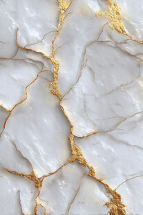 奢华金纹大理石