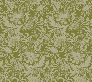 复古绿色花纹图案纹理