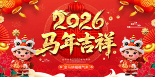 2026马年活动背景