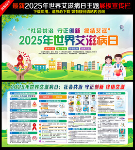 2025年世界艾滋病日海报