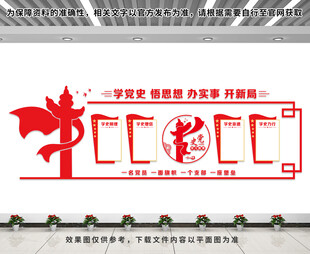 党史学习教育文化墙
