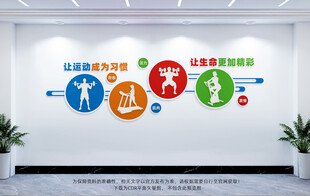 健身房文化墙