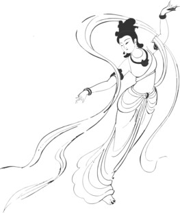 飘逸飞天仙女舞动身姿