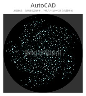 黑色背景上的闪耀颗粒