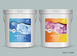 涂料桶标签肥料包装