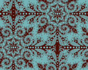 复古几何花纹图案设计