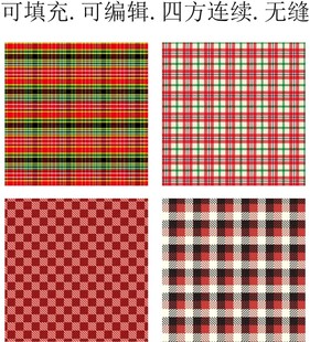 格子图案       格纹布料
