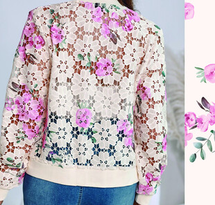 手绘 花 小碎花