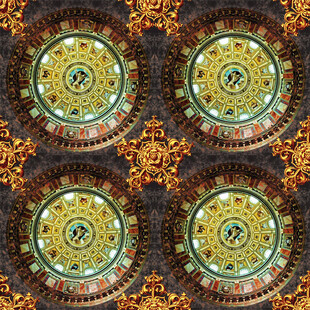 精美复古花纹图案