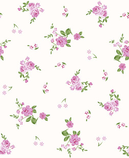 粉色花卉图案背景