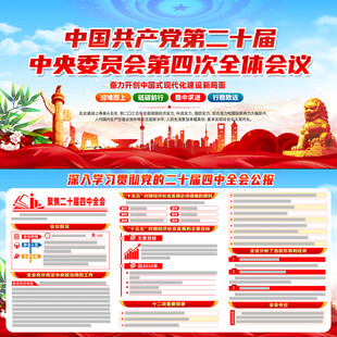 二十届四中全会公报
