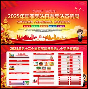 2025国家宪法日展板