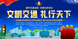 2025全国交通安全日宣传展板