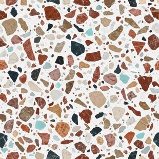 多彩水磨石纹理图案