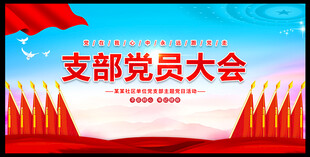 党支部党员大会