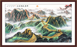 万里长城雄风 长城江山如画 