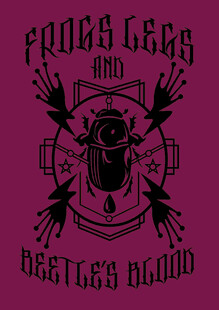 青蛙甲虫神秘血液图案