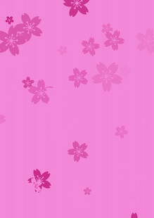 粉色樱花背景图案