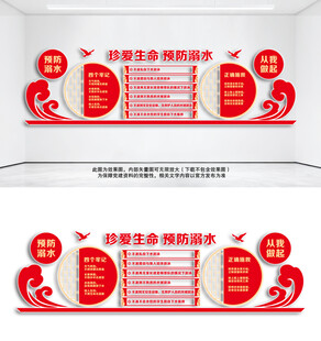 防溺水六不准宣传展板