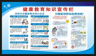 洪涝灾害防病知识宣传栏