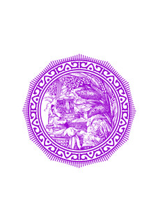 白酒标牌 酿酒图